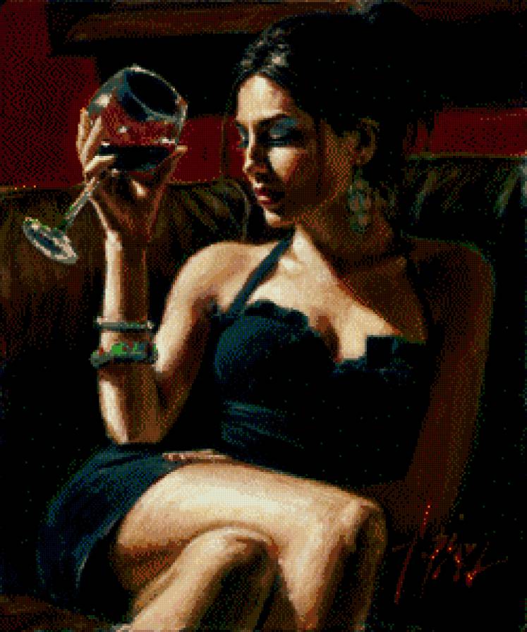 Fabian Perez - fabian perez, девушка - предпросмотр