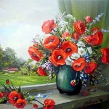 Схема вышивки «картины художницы Анка Булгари»