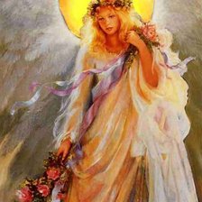 Схема вышивки «Ангел»