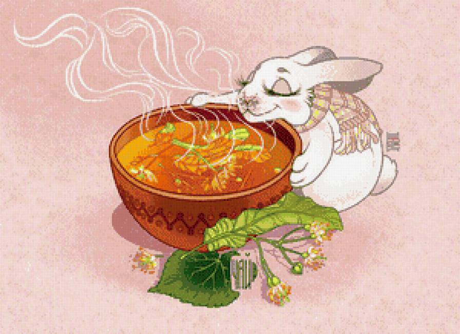 Травяной чай для зайки - травка, зайка, чай, травяной, простуда - предпросмотр