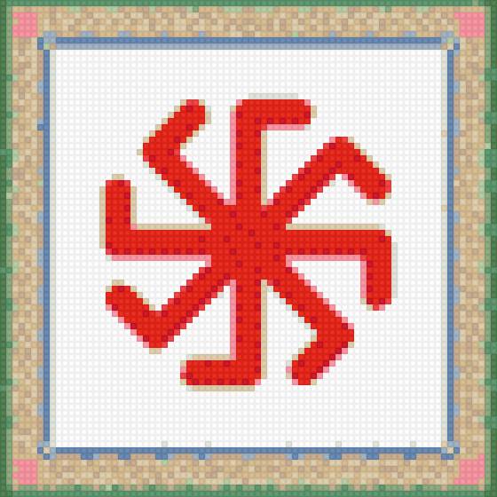 Крест Лады Богородицы - предпросмотр