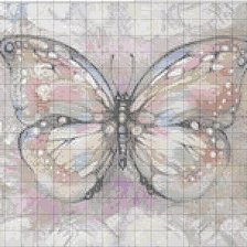 Схема вышивки «Бабочка»