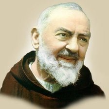Схема вышивки «Retrato de San Pio de Pietrelcina»