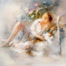 Схема вышивки «Ласка»