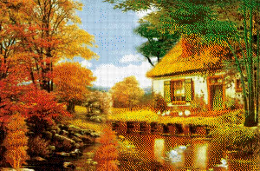 дом в лесу - предпросмотр