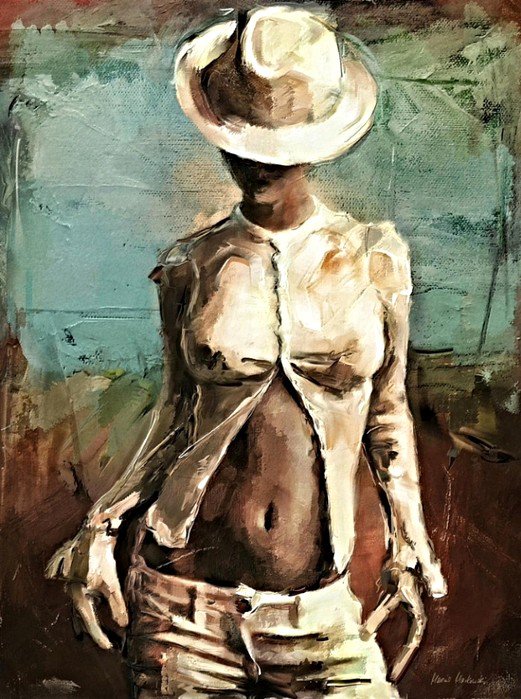 женский образ - девушка - оригинал