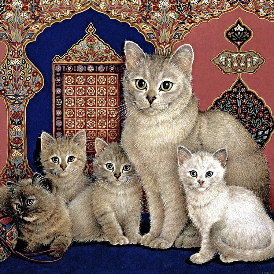 пушистая семейка - домашние любимцы - оригинал