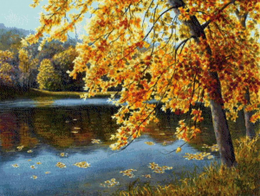 пейзаж - природа, пейзаж, осень - предпросмотр