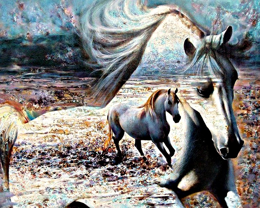 Кони - животные - оригинал