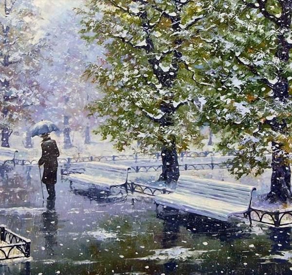 Зима. одиночество - оригинал