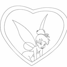 Схема вышивки «фея тинки»