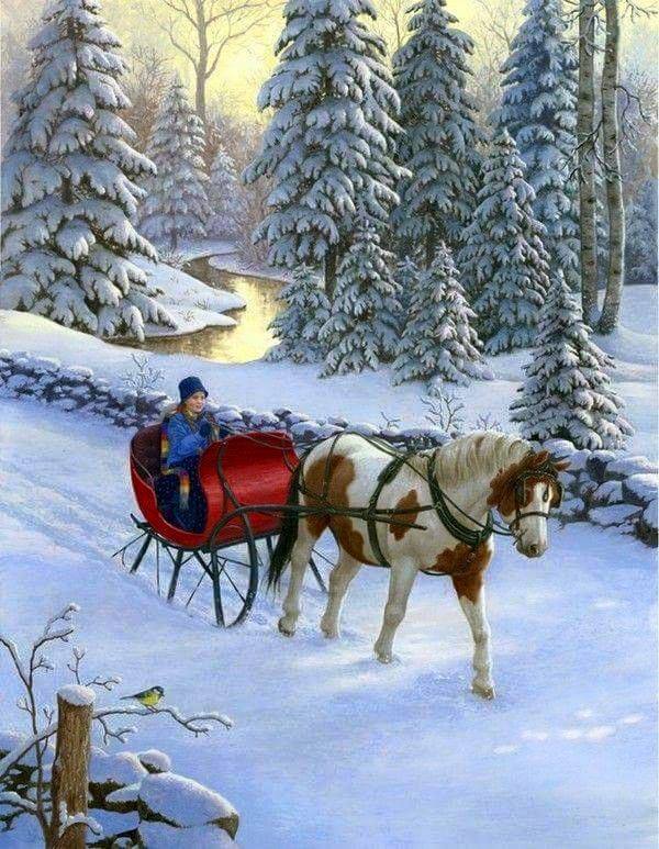 Winter pony - оригинал