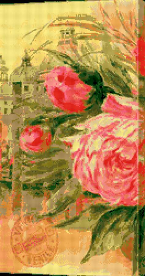 Триптих1 - цветы, пионы, триптих - предпросмотр