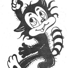 Схема вышивки «Чучело-мяучело»