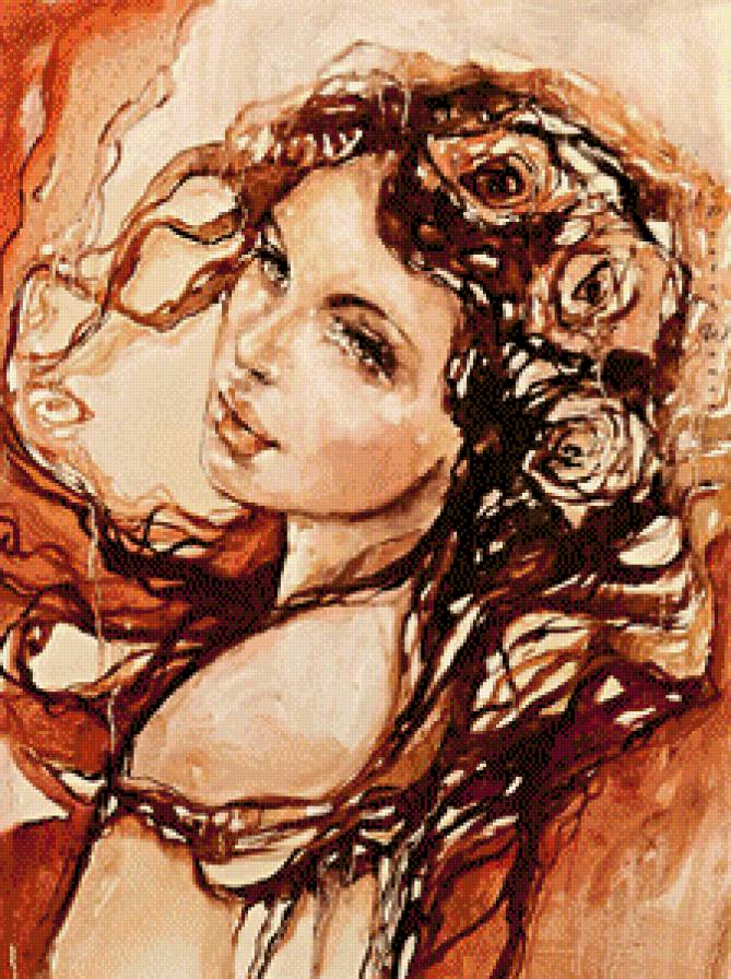 женский образ - красота, нежность, девушка - предпросмотр