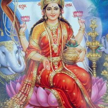 Схема вышивки «Лакшми»