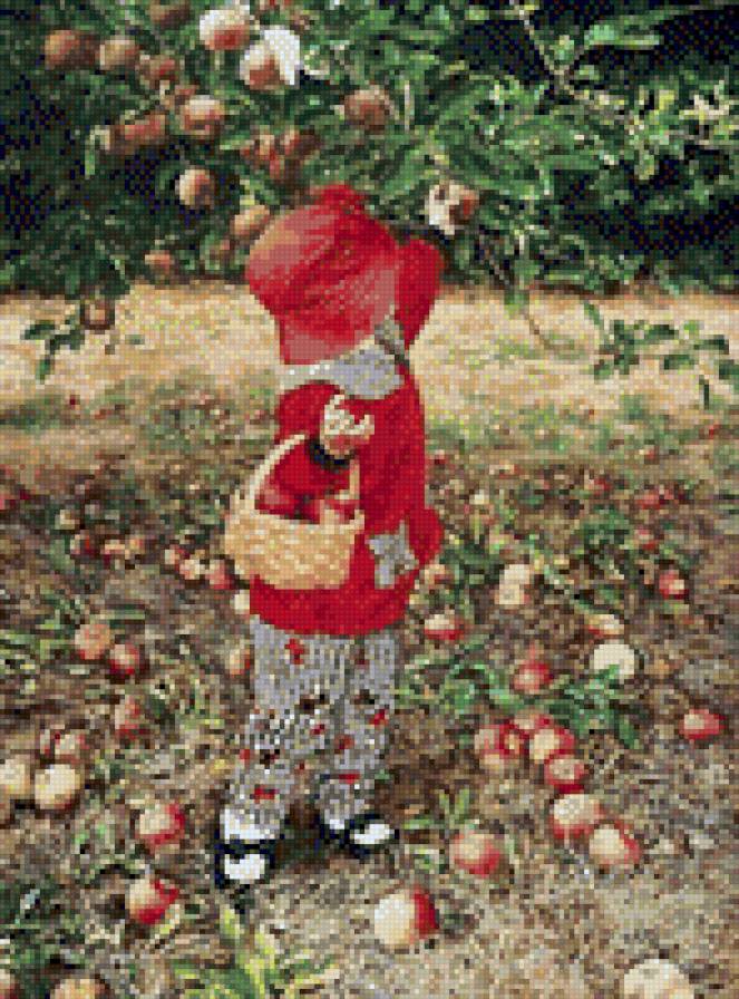recogiendo manzanas - предпросмотр