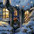 Предпросмотр схемы вышивки «Зимний домик» (№1043323)