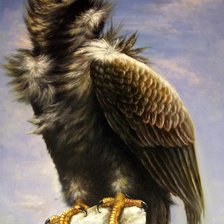 Схема вышивки «орел»