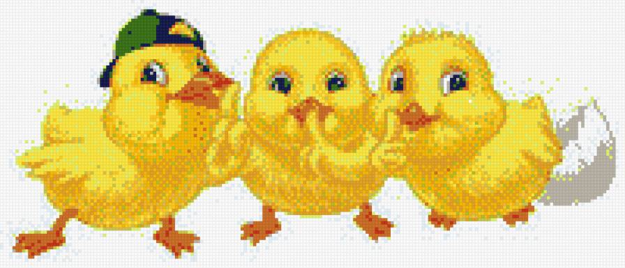 tres pollitos - предпросмотр