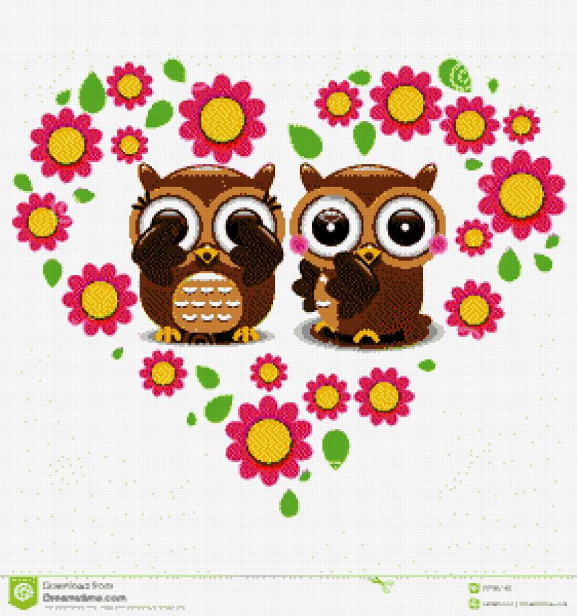 buhos dentro de un corazon - предпросмотр