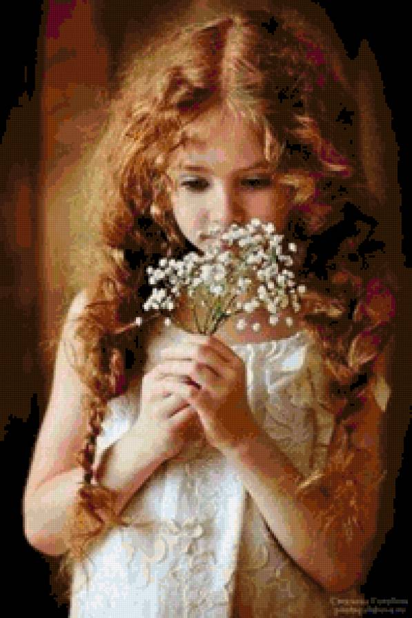 маленькая красавица - девочка красавица ребенок дети портрет люди - предпросмотр