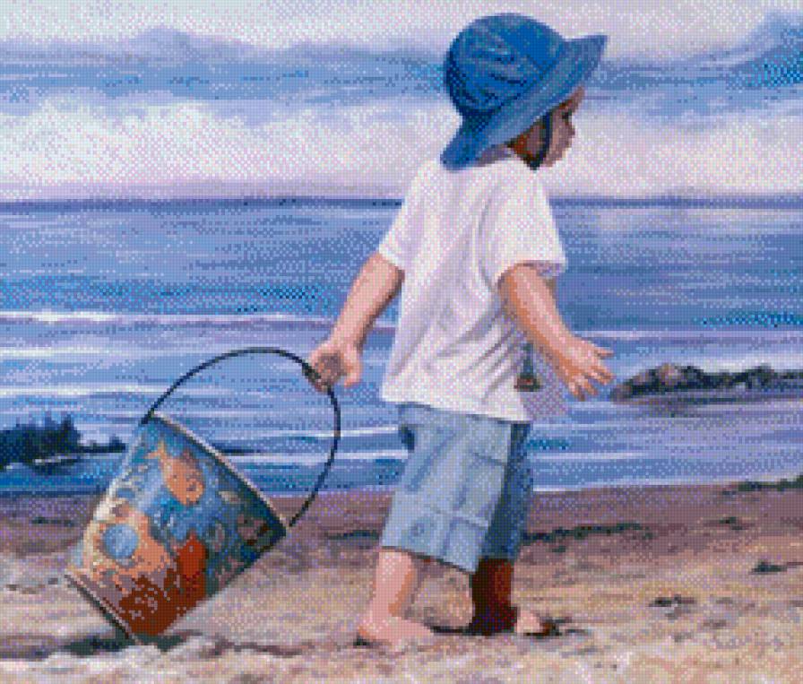 у моря - дети - предпросмотр