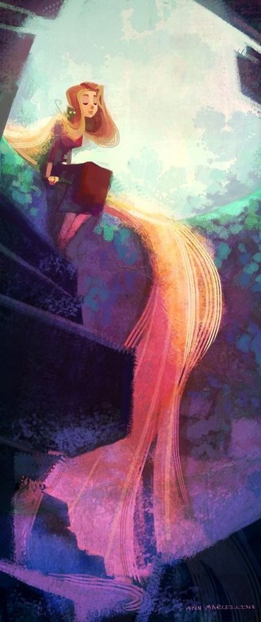 Рапунцель - дисней, рапунцель - оригинал