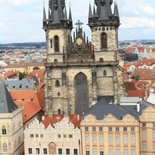 Схема вышивки «Прага»