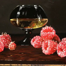 Схема вышивки «малиновое вино»