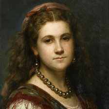 Jeune fille au collier
