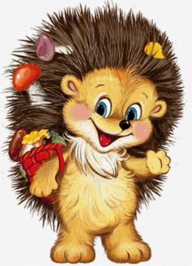 Ёжик - детская - предпросмотр