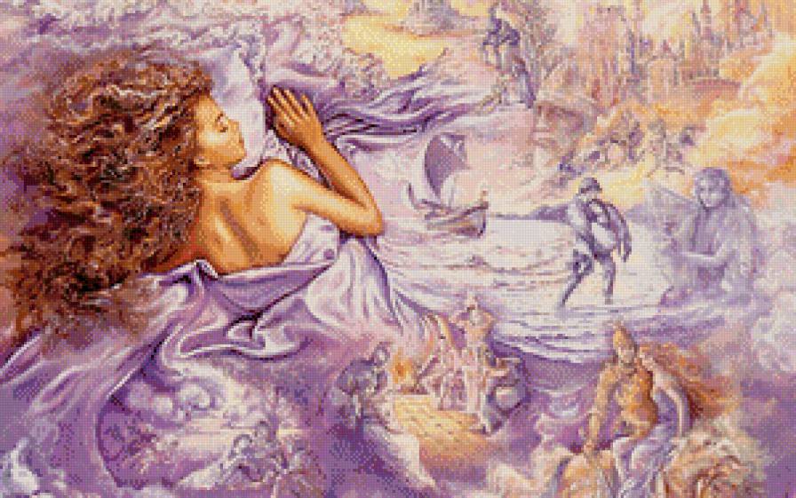 картина Жозефины Уолш - крест - предпросмотр