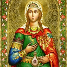 Схема вышивки «святая светлана»