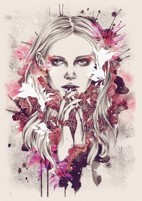 портрет - авангард - оригинал