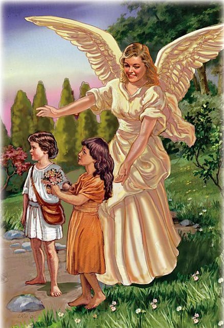 ангел-хранитель - хранитель, ангел, икона - оригинал