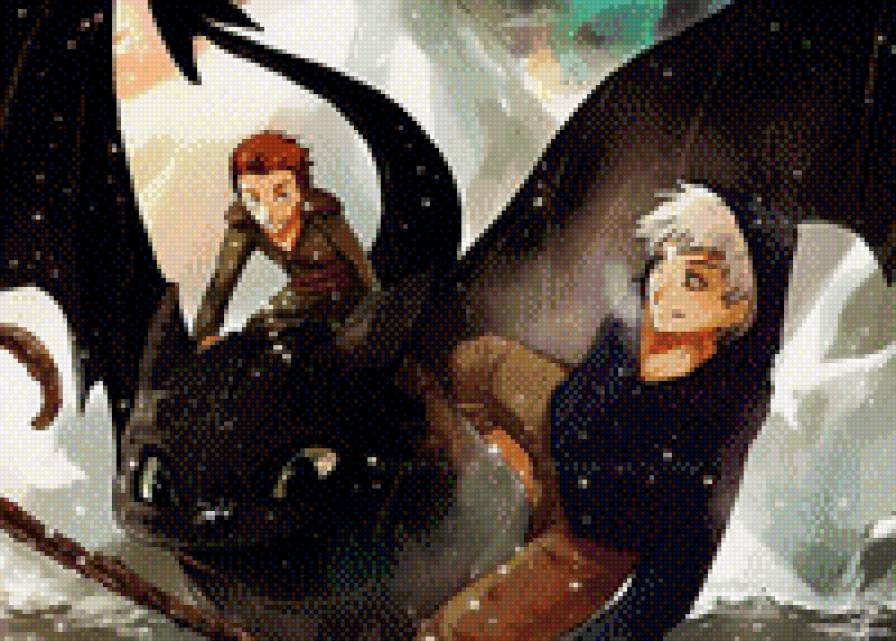 Зима - хранители снов, иккинг, как приручить дракона, джек фрост - предпросмотр