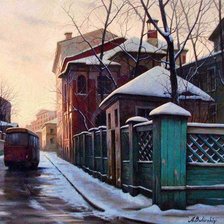 Схема вышивки «Москва»