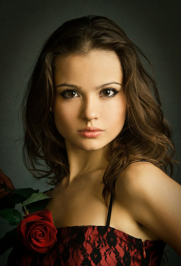 портрет девушка - портрет, девушка - оригинал