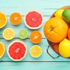 Схема вышивки «Фрукты»