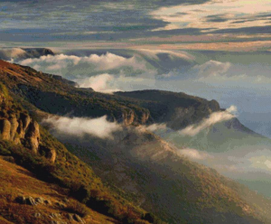 Демерджи. Крым. - лето., горы, природа, облака - предпросмотр