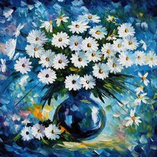 Схема вышивки «цветы»