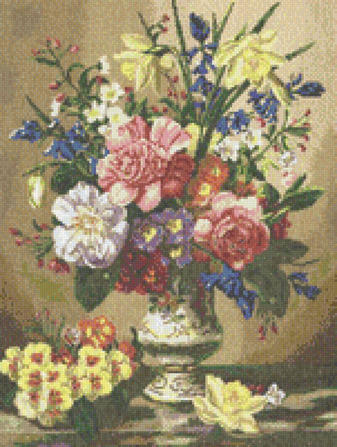 летний букет - цветы - предпросмотр