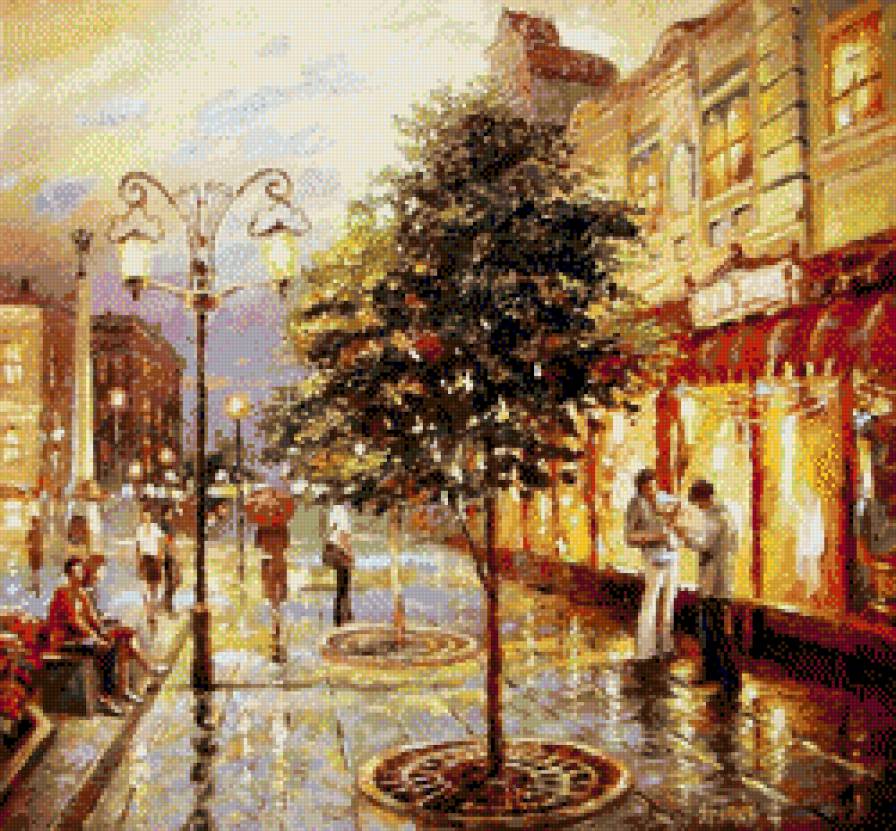 город - город, городская улица - предпросмотр