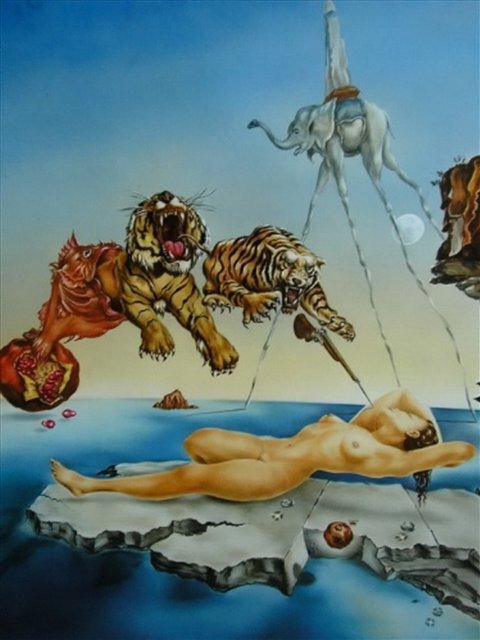 дали сон - дали сон картина - оригинал
