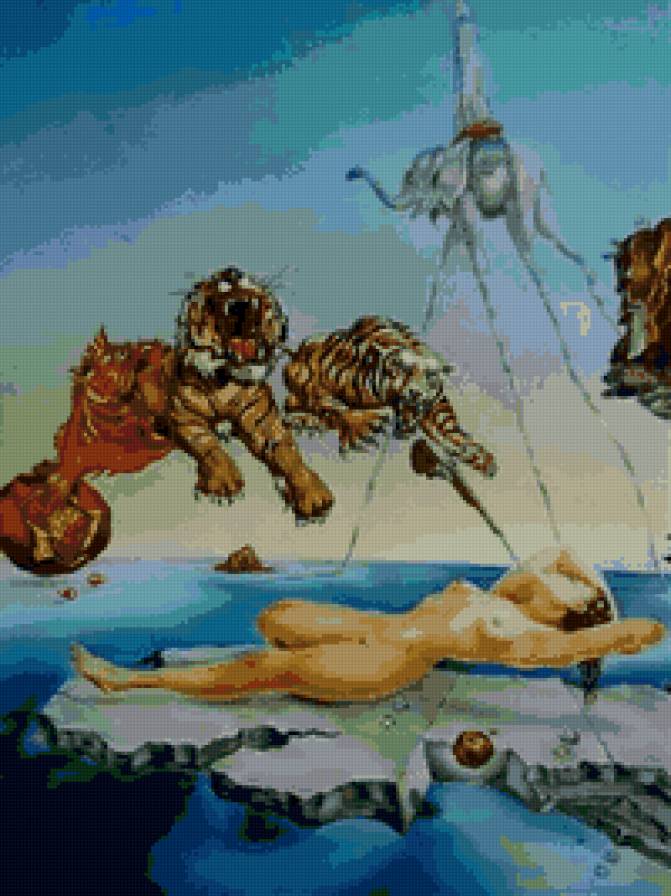 дали сон - дали сон картина - предпросмотр