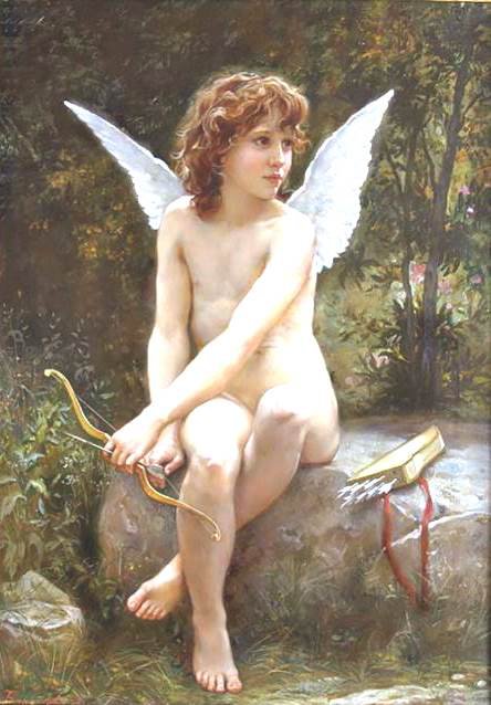 Амур - картина, амур, живопись - оригинал
