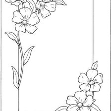 Схема вышивки «рамка»