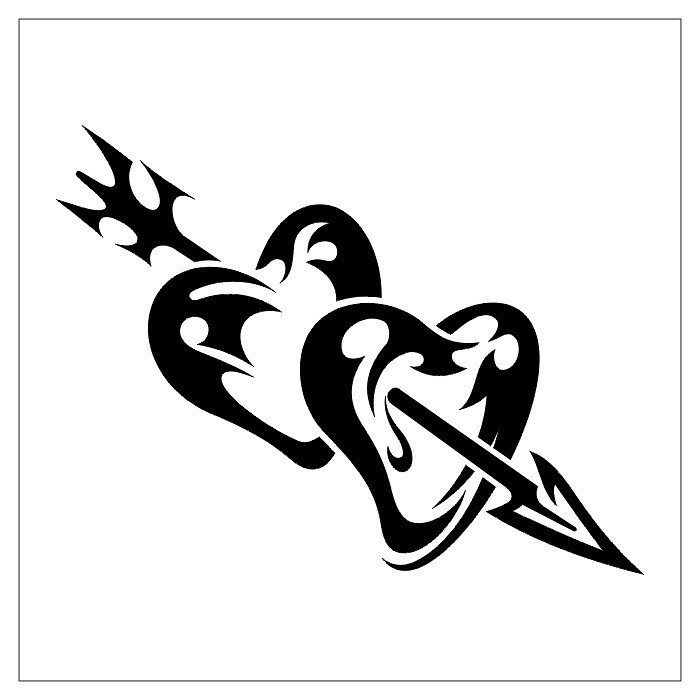 сердца и стрела - оригинал