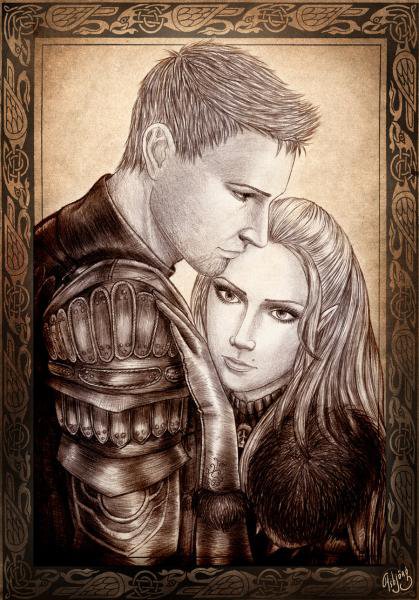 Алистер - dragon age - оригинал